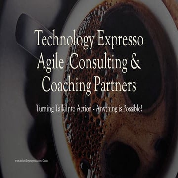 6 R's of Story Refinement (c) Expresso Technology Agile Partners ETAP