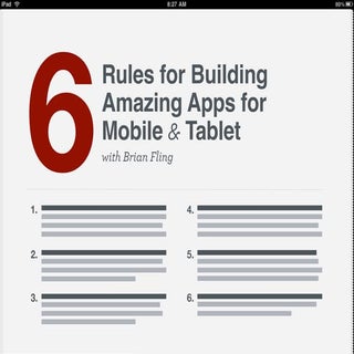 6 Rules for Building Amazing Apps f...