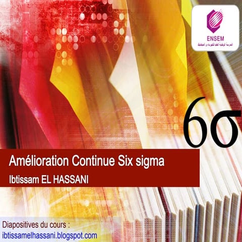 6sigma ibtissam el hassani-chapitre1