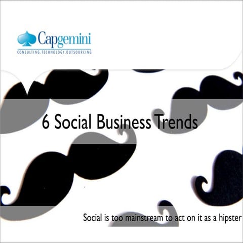 6 Social Business Trends