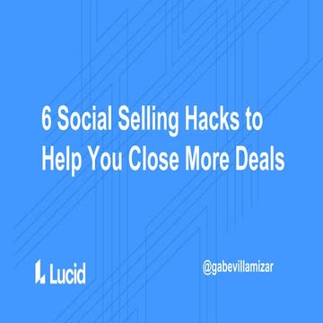 6 Social Selling Hacks to Close More Deals