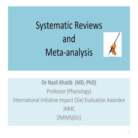 6 sr and meta analysis-ayurved