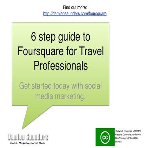 6 step guide to foursquare for travel professionals