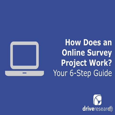 Your 6 Step Guide to a Survey Project
