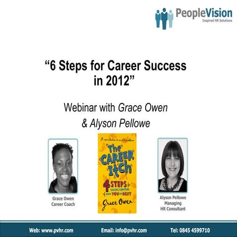 6 Steps For Career Success In 2012 December 2011 (2)