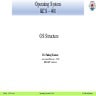 Structure of Operating System | PPT