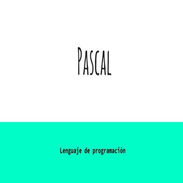 Pascal | PPTX