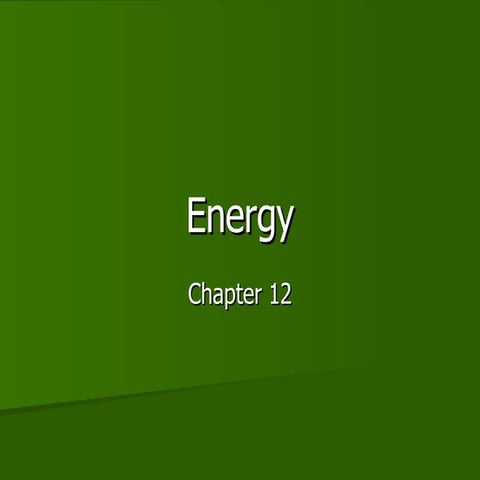 6th Grade  Chapter 12-energy