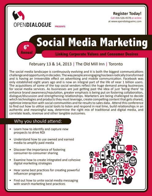 6th Annual Social Media Marketing Conference
