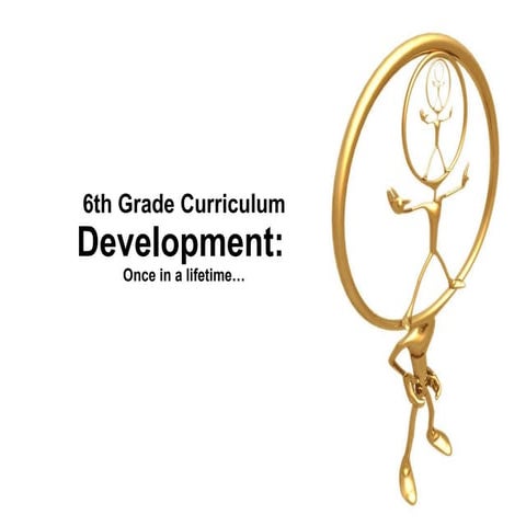 6th Grade Curriculum Night