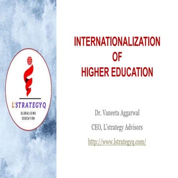 Internationalization of Higher Education