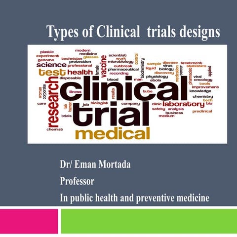 # 6th lect structure of the trials