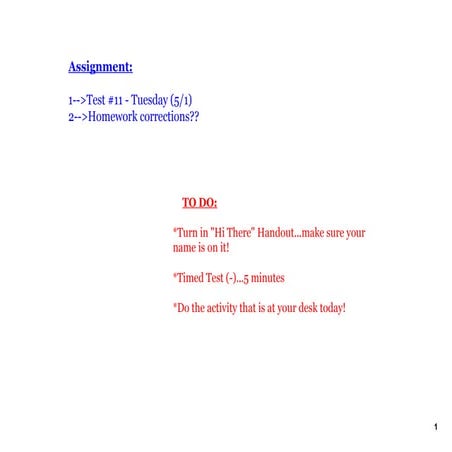 6th Math (C1) - April25