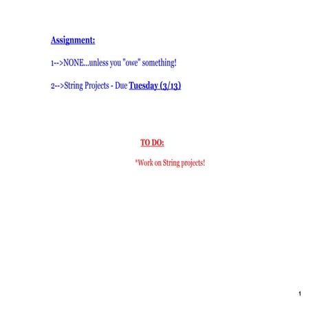 6th Math (both classes) - March 8