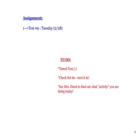 6th Math (C2) - Feb22