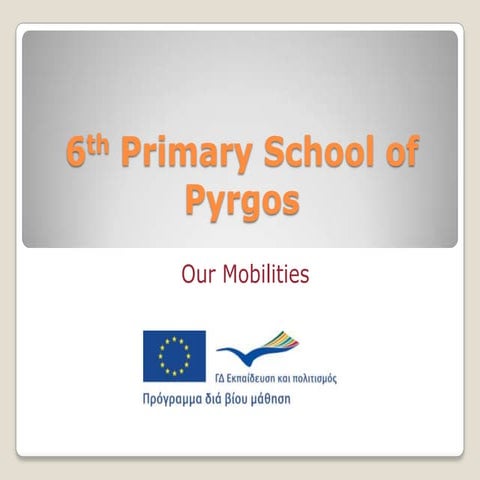 6th primary school of pyrgos mobilities