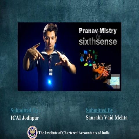 6th Sense: The Technology Ahead