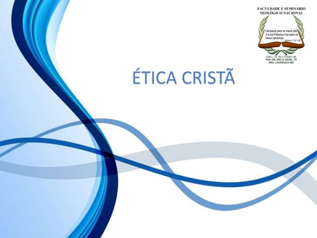 ética cristã