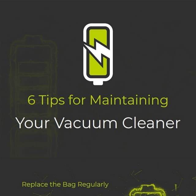 6 tips for maintaining your vacuum cleaner