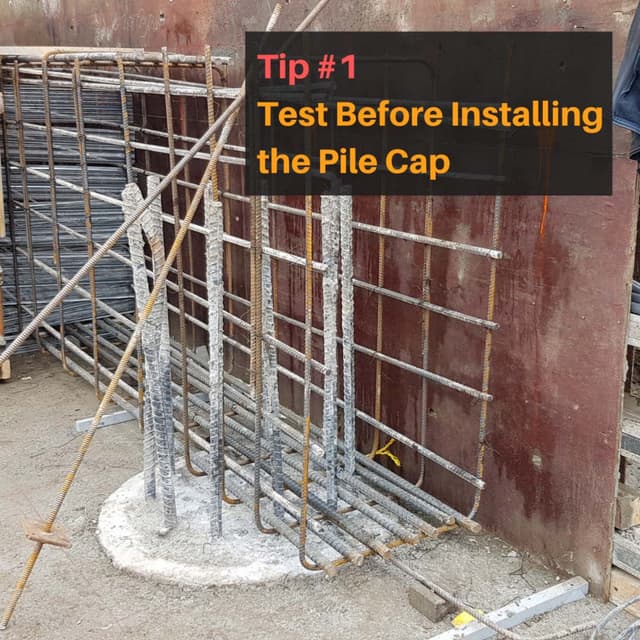 6 tips for pile integrity testing