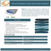 What exactly do you mean about 6U Sliding Rack mount patch panel? | PDF