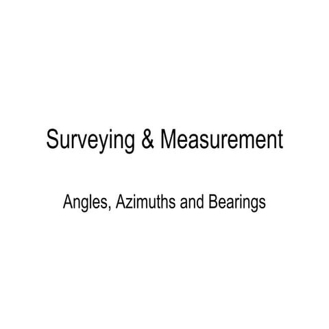 no. 6 class note surveying measurements lecture note