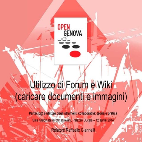 Utilizzo di forum e wiki