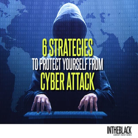 6 strategies to protect yourself from cyber attack