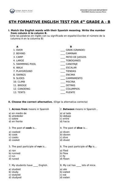 about oral vacation test Speech Oral Rubric Final about oral vacation test Speech Oral Rubric Final