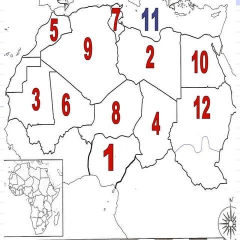 6 west coast african countries updated