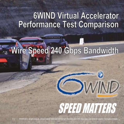 6WIND Virtual Accelerator Performance Test Comparison