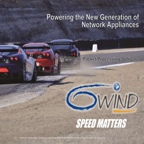 6WINDGate™ - Powering the New Generation of Network Appliances
