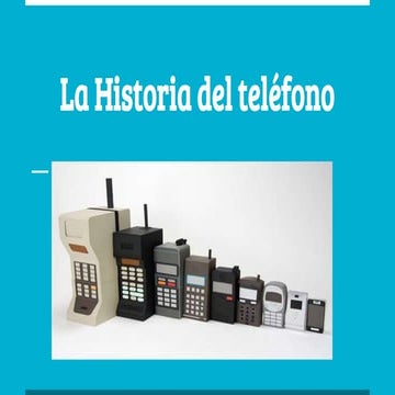 La historia del teléfono