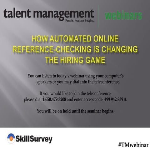 How Automated Online Reference-Checking Is Changing the Hiring Game