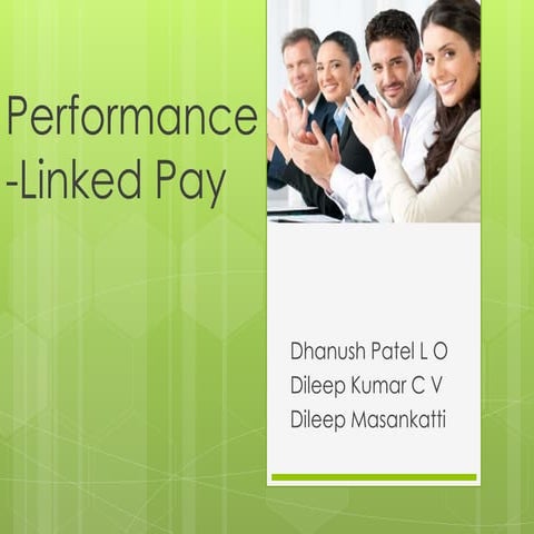 7.performance linked pay