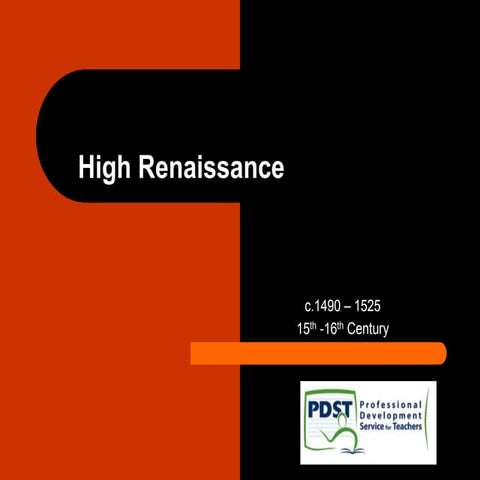 7. high renaisance