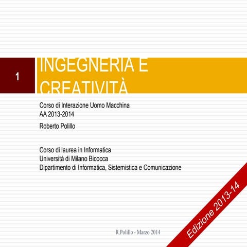 7.Ingegneria e creativita'