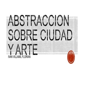 Arte y Ciudad