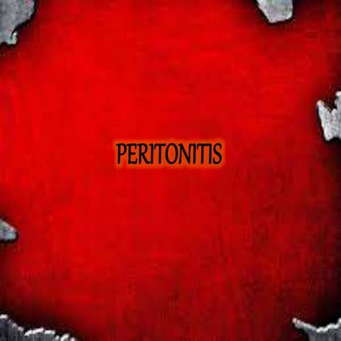 7. peritonitis