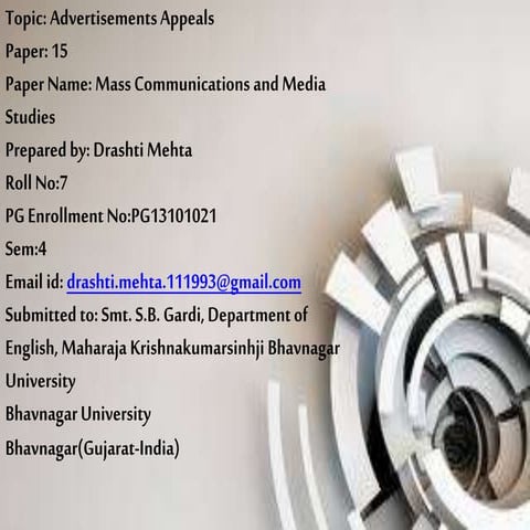 Advertisements Appeals