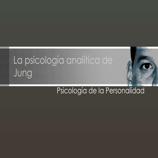 la psicología analítica de jung
