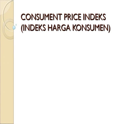 Consumer Price Indeks