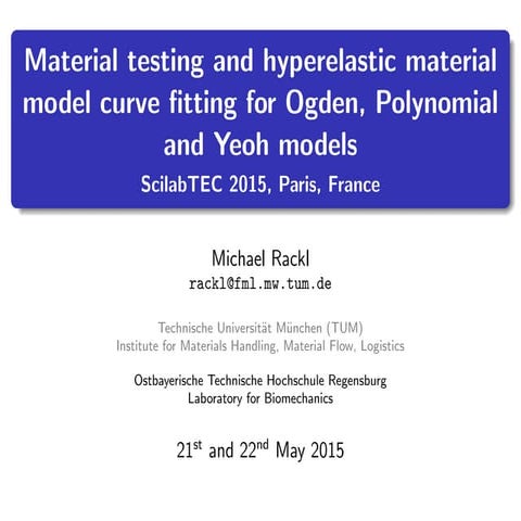 ScilabTEC 2015 - TUM