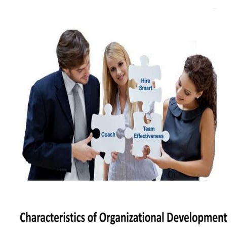 Characteristics of Organizational Development -  Organizational Change and De...