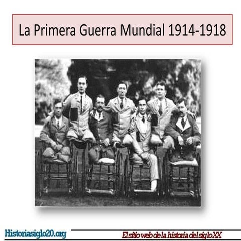 PRIMERA GUERRA MUNDIAL
