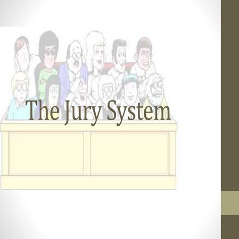 7. The Jury System