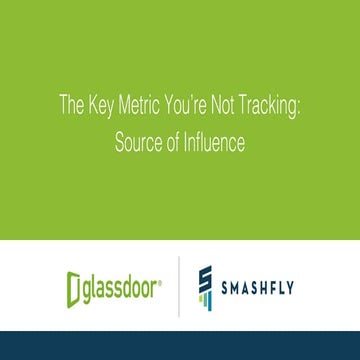 The Key Recruitment Metric You're Not Tracking: Source of Influence