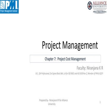 7.project costmanagement
