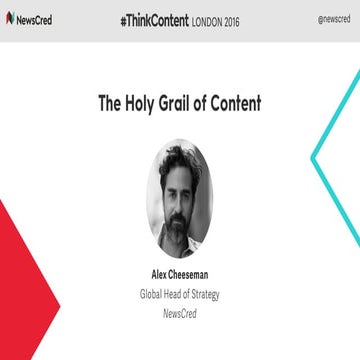 The Quest for the Holy Grail of Content