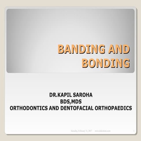 banding and bonding